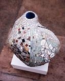 Gaia by Dianne Preston, Sculpture, wood, wire, papier mâché , porcelain,glass, cement, plastic