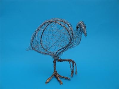 Coot Walking by Dianne Preston, Sculpture, Wire