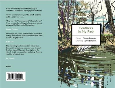 Feathers In My Path by Dianne Preston, Artist Book